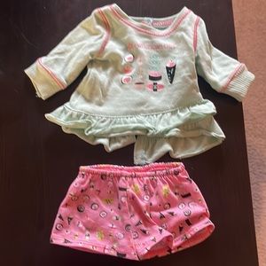 American girl doll pj’s with box